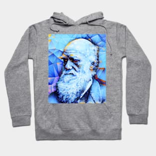 Charles Darwin Portrait | Charles Darwin Artwork | Charles Darwin Painting 10 Hoodie